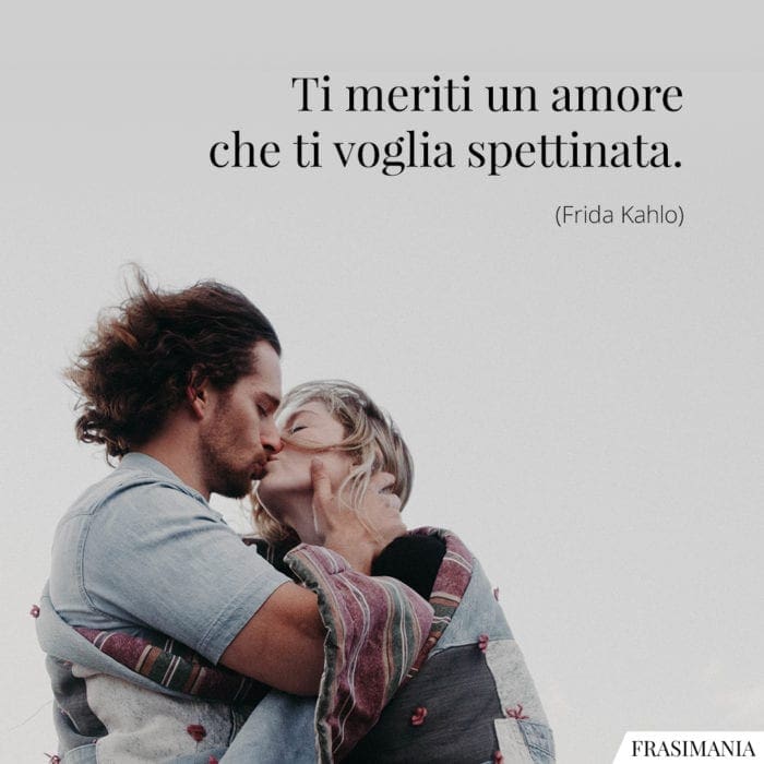 Frasi amore spettinata Frida