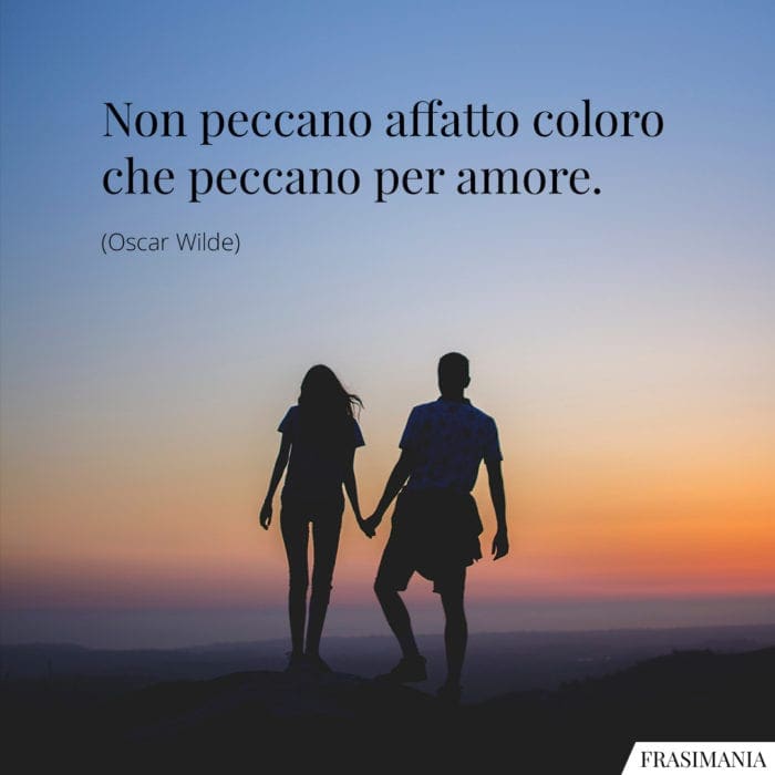 Frasi peccano amore