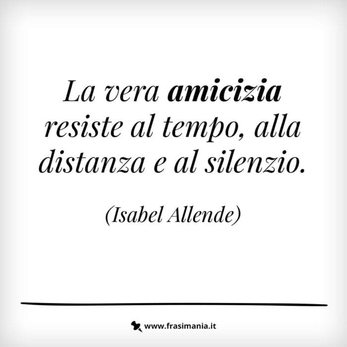La vera amicizia resiste al tempo, alla distanza e al silenzio.