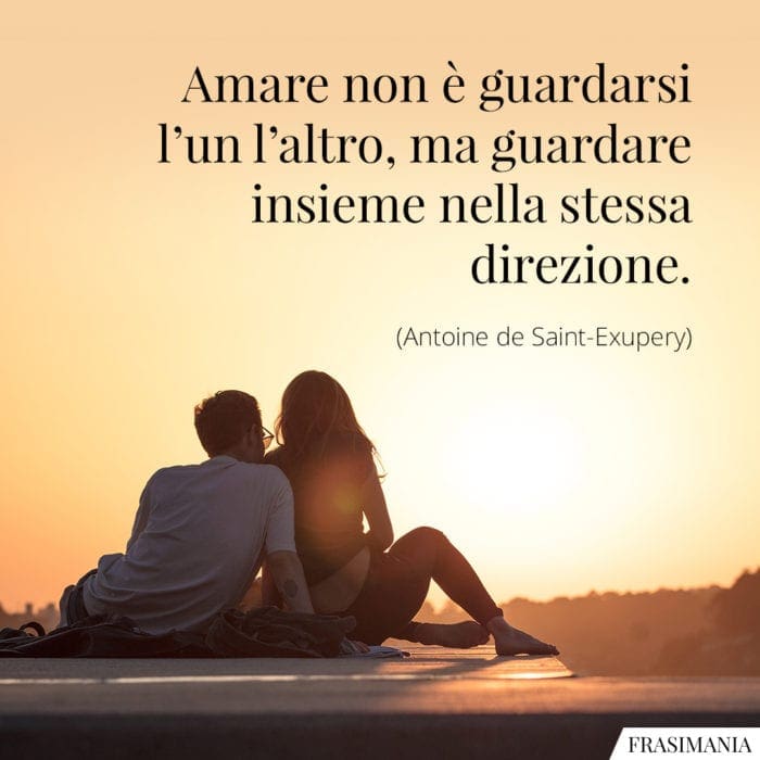 Frasi amore guardare direzione