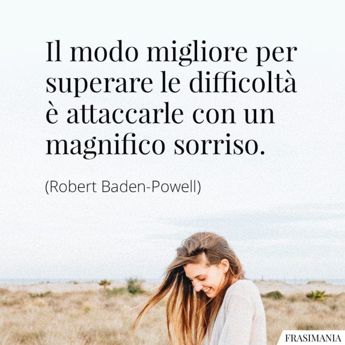 Frasi difficoltà sorriso Powell