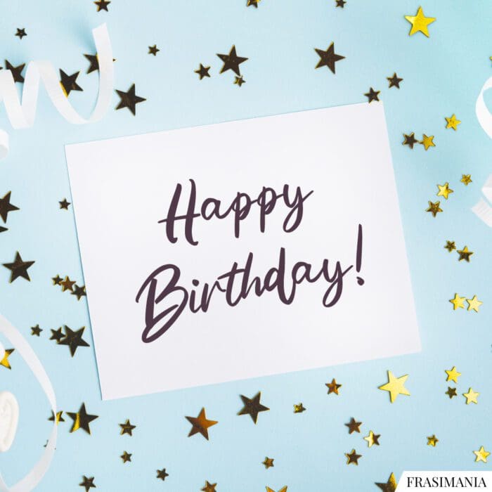 Happy Birthday!