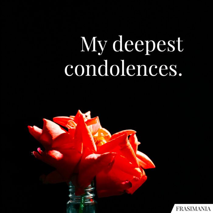 My deepest condolences.