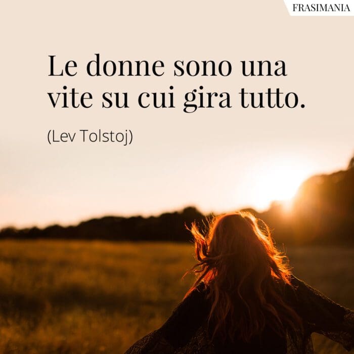 Frasi donne vite Tolstoj