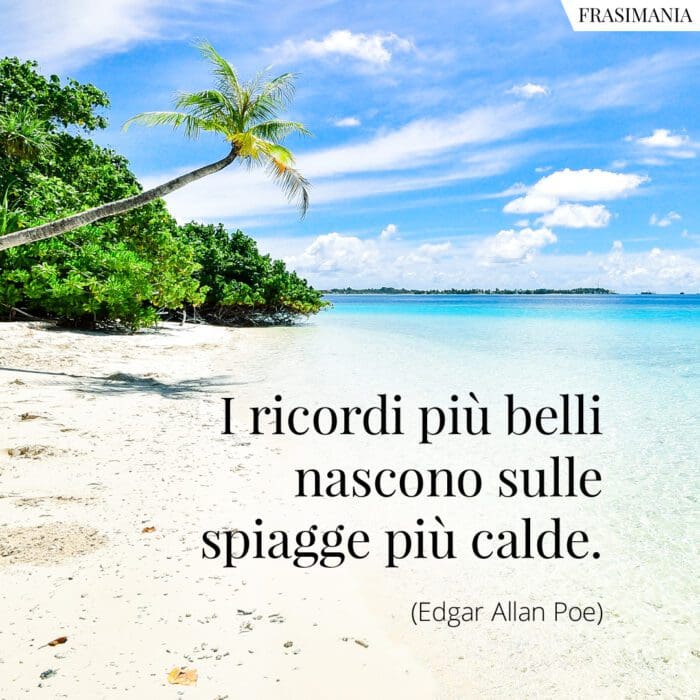 Frasi ricordi spiagge