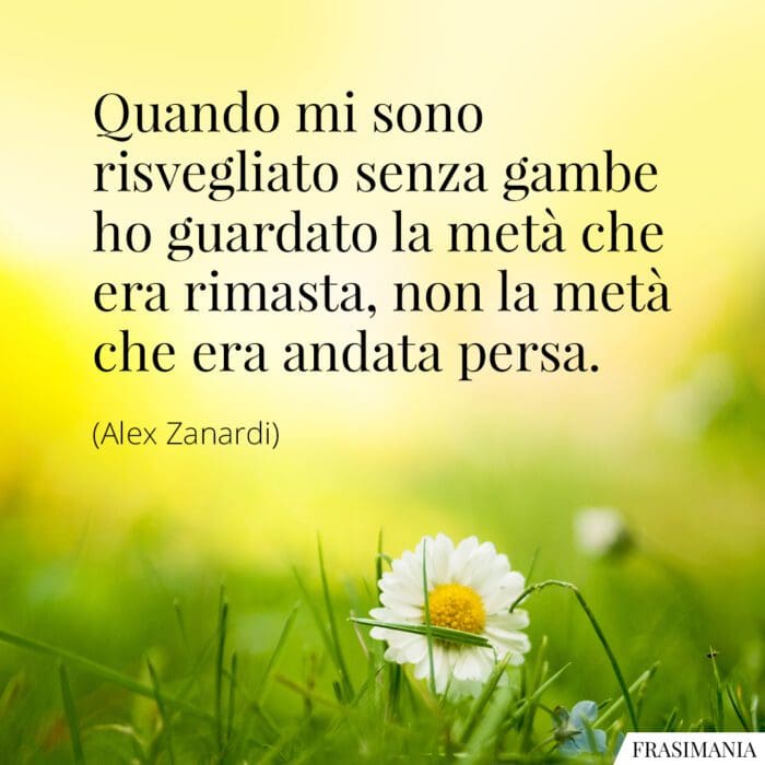 Frasi senza gambe Zanardi