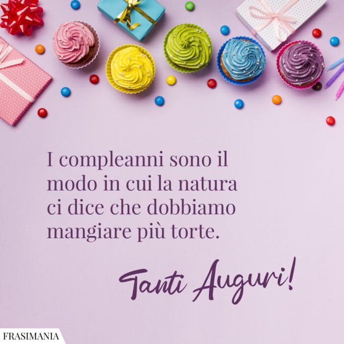 Frasi auguri compleanno divertenti torte