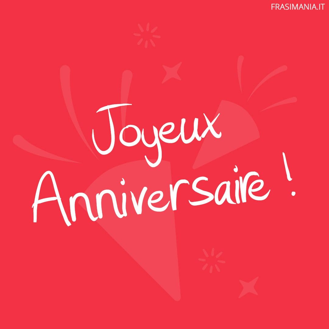 Joyeux Anniversaire !