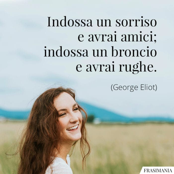 Frasi sorriso amici broncio rughe