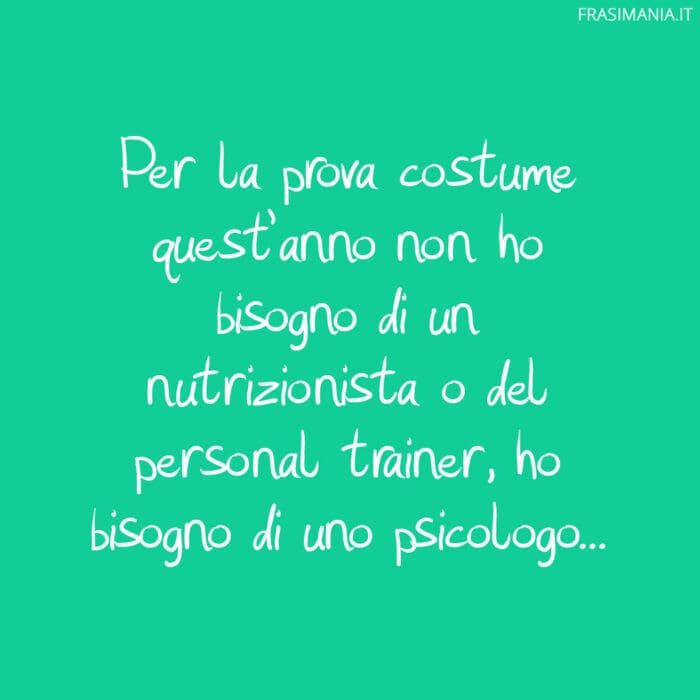 Frasi vacanze divertenti costume