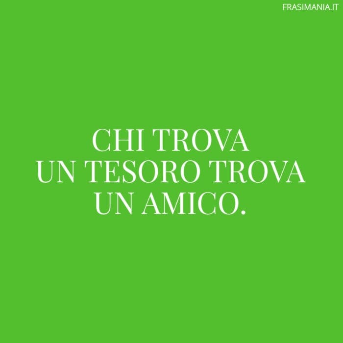 Proverbi divertenti amico