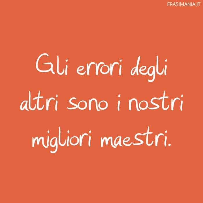 Proverbi Italiani Errori