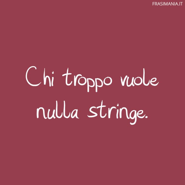 Chi Va All Osto Perde Il Posto