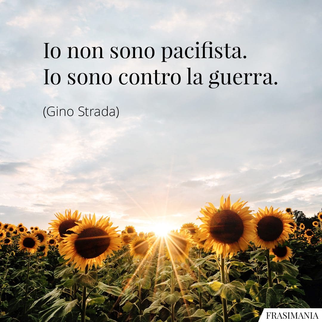 Frasi Contro La Guerra E Sulla Pace Frasi di Gino Strada (sulla guerra, la pace e i diritti)