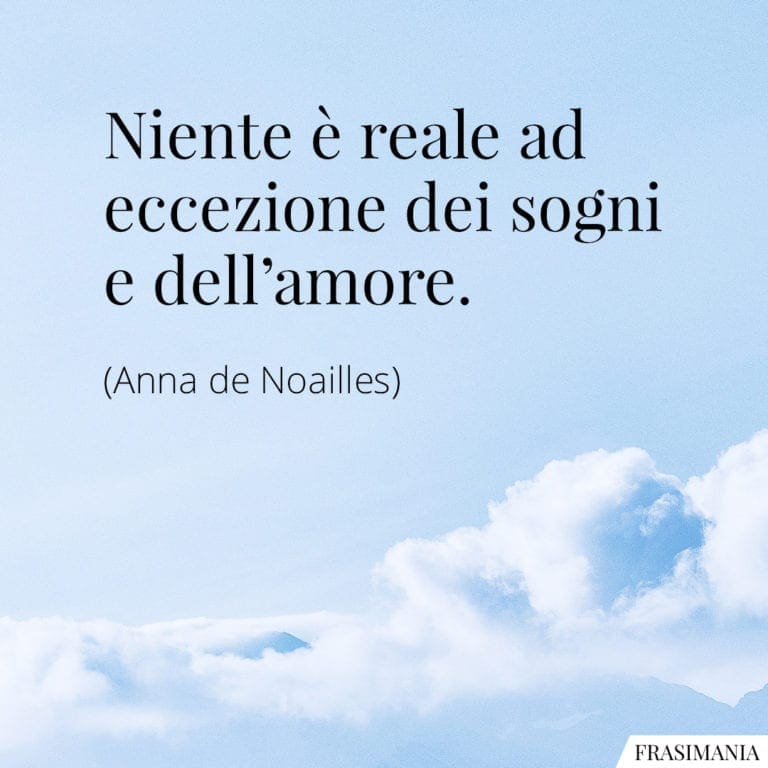 Niente è Più Vero Dei Vostri Sogni