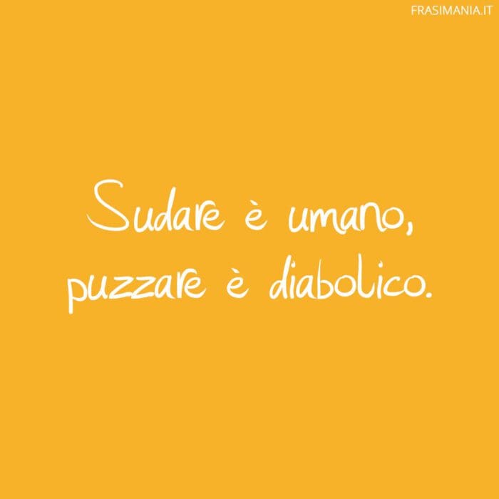 Frasi sudare puzzare