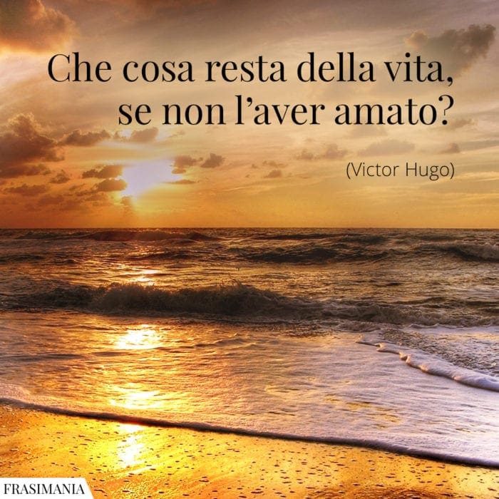 Frasi vita amato Hugo