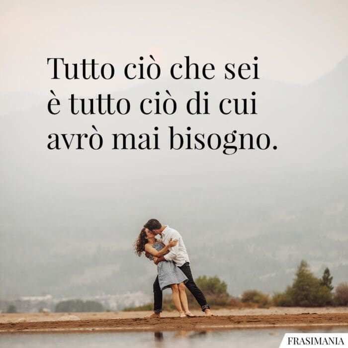 Frasi dolci bisogno