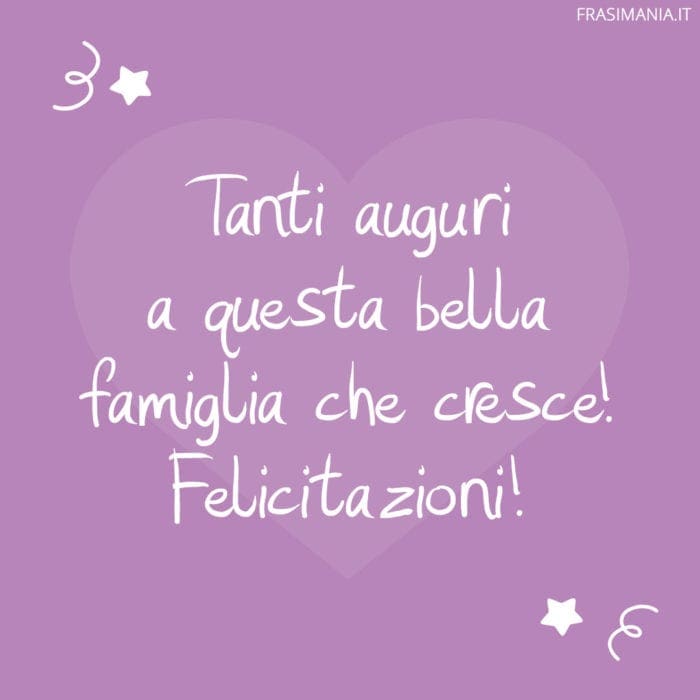 Frasi auguri Battesimo famiglia