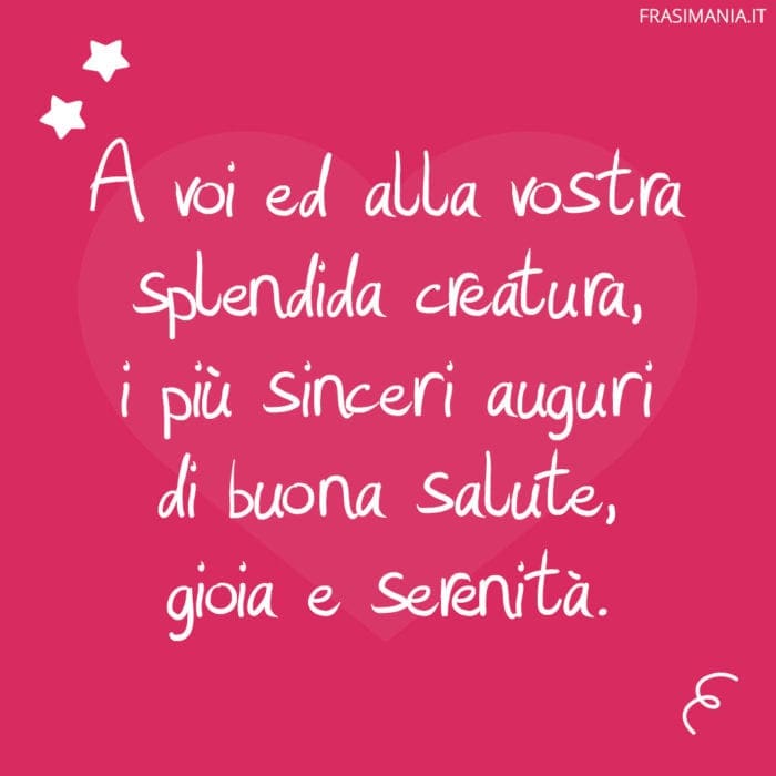 Frasi auguri Battesimo gioia