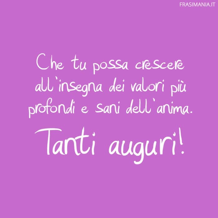 Frasi Battesimo crescere