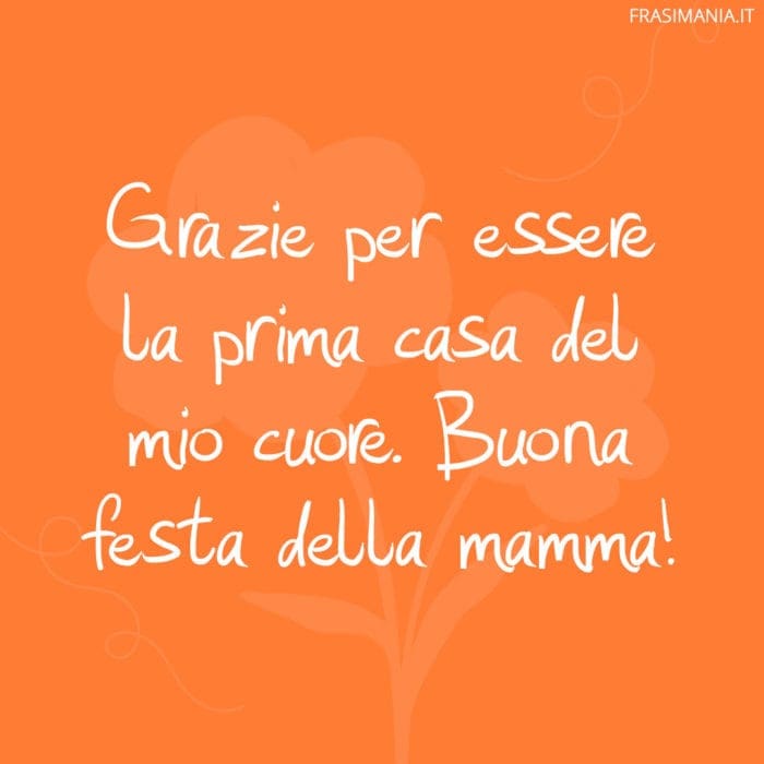 Frasi festa mamma casa