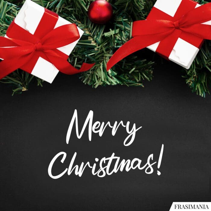 Merry Christmas!