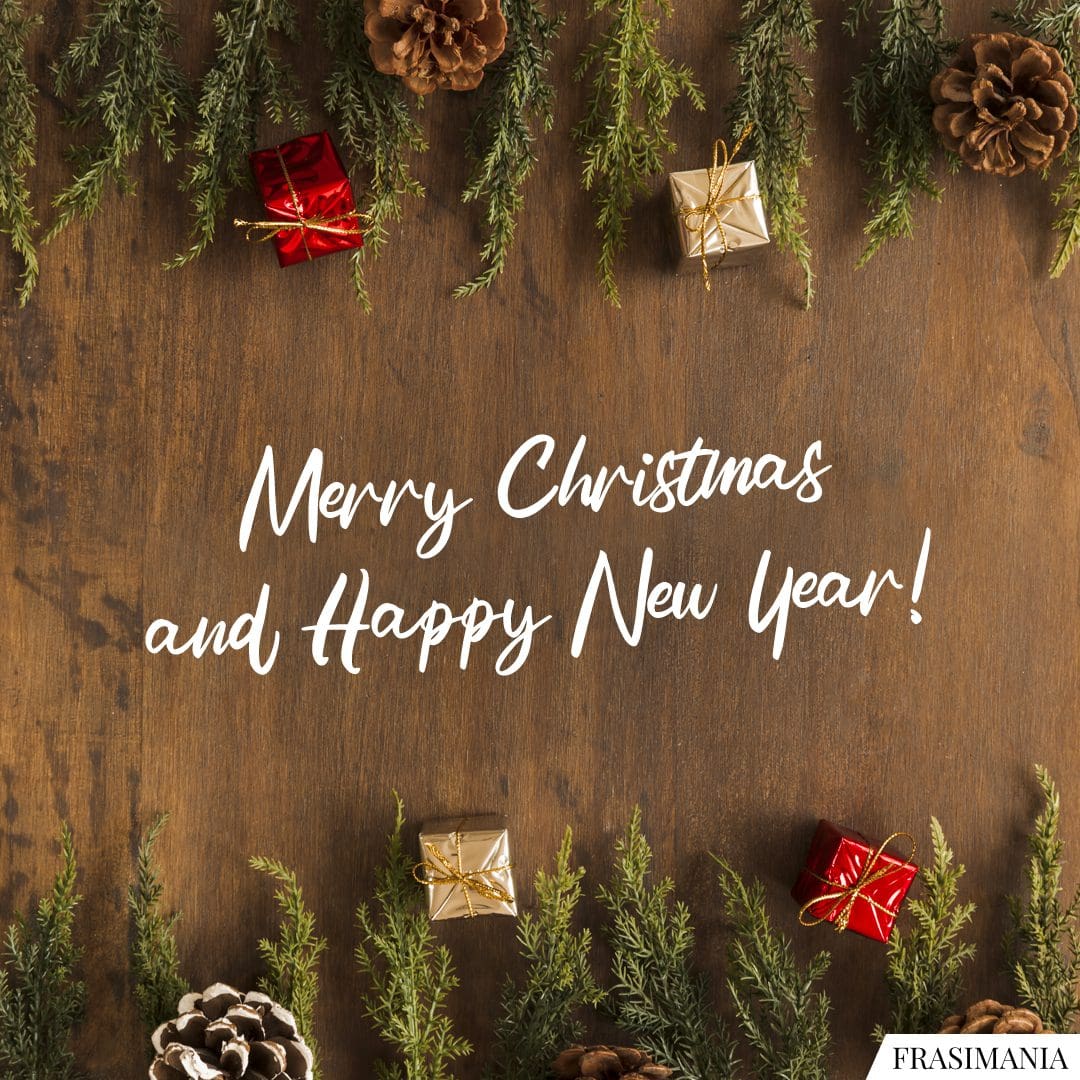 Merry Christmas and Happy New Year!