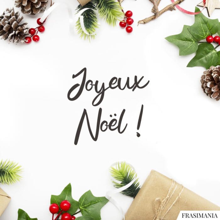 Buon Natale francese