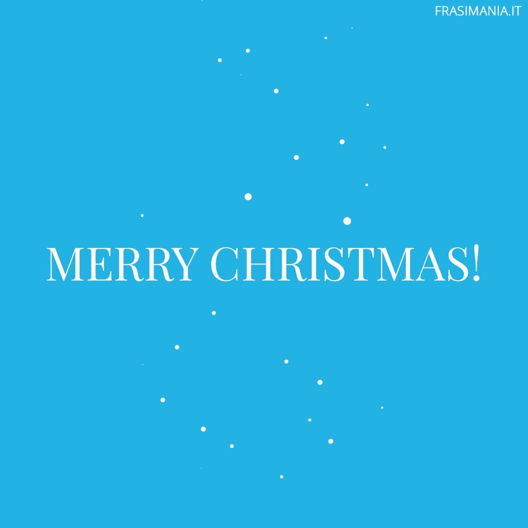 Merry Christmas!