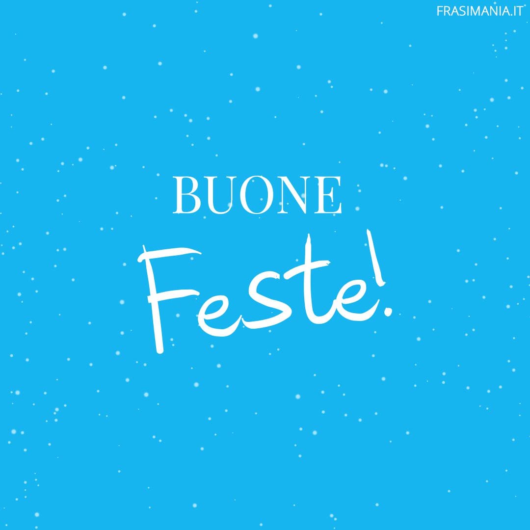 Buone Feste!