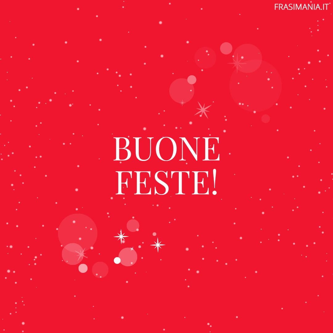 Buone Feste!