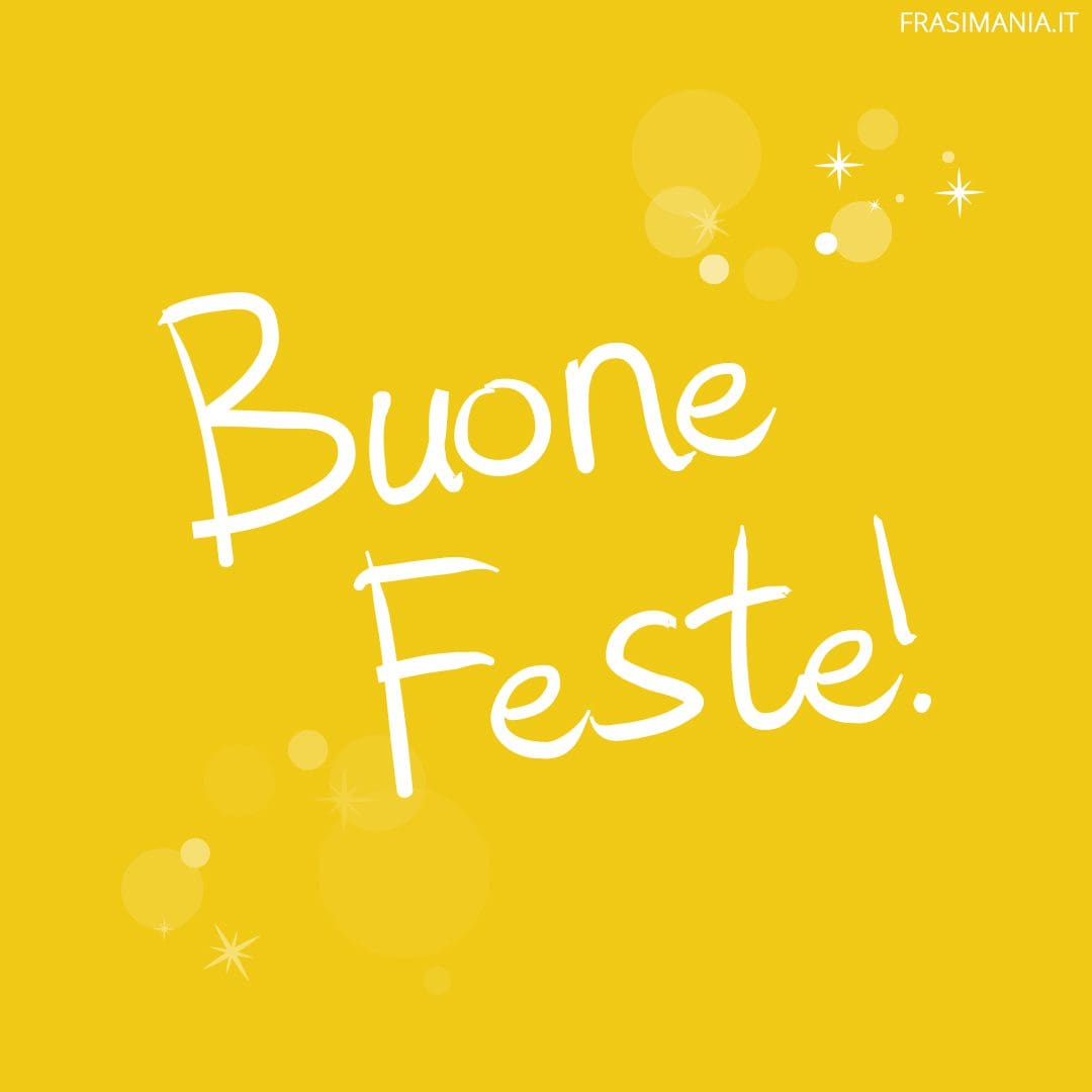 Buone Feste!