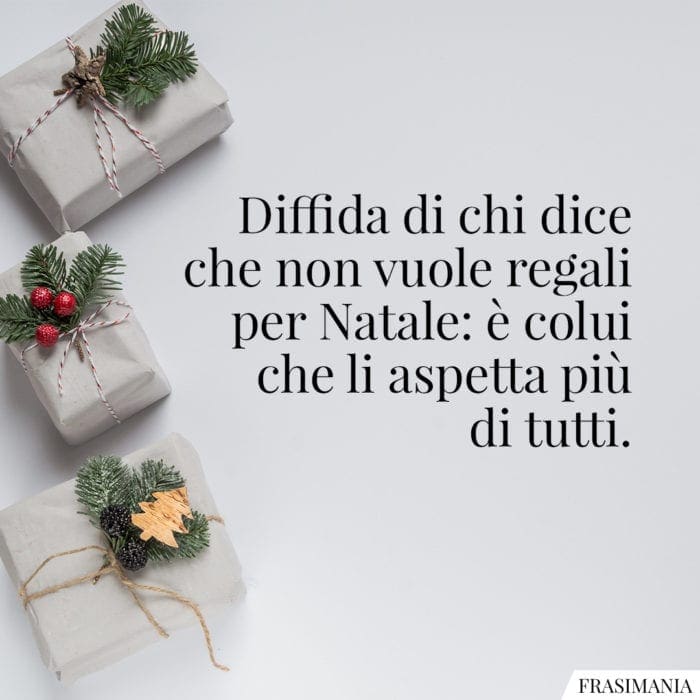 Frasi Natale regali