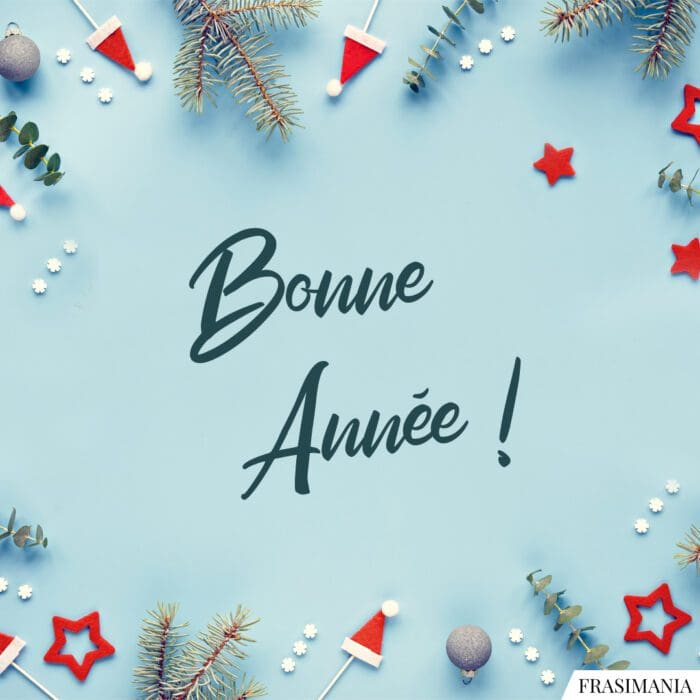 Auguri Buon Anno francese