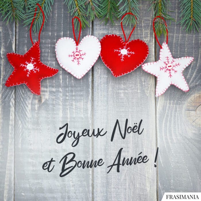 Buon Anno Buon Natale francese