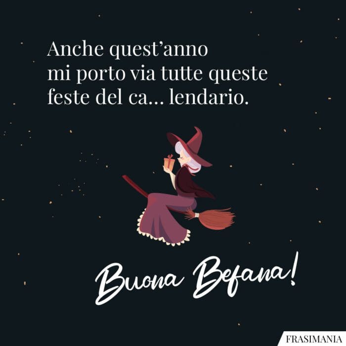 Buona Befana feste