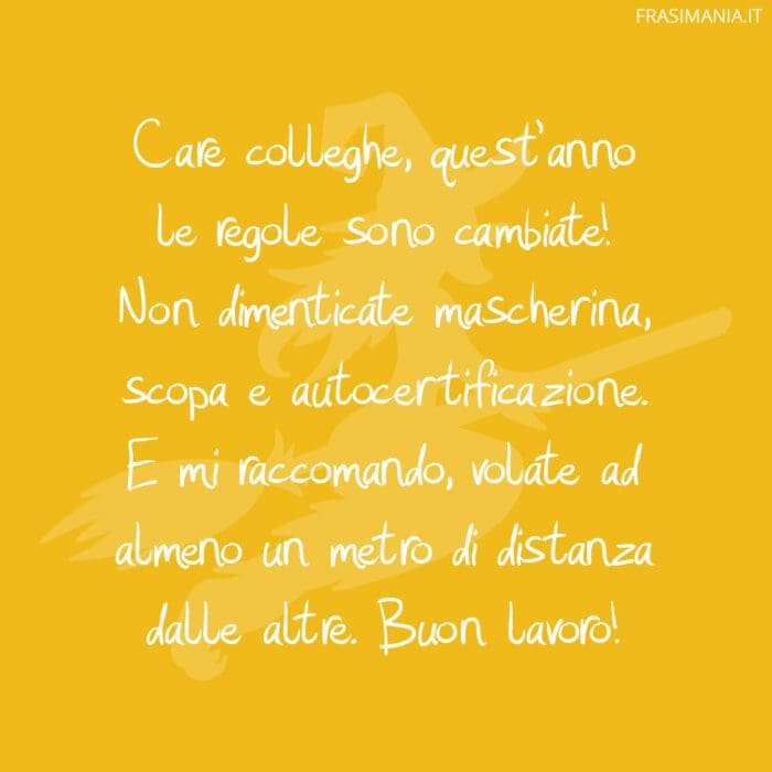 Frasi auguri Befana colleghe