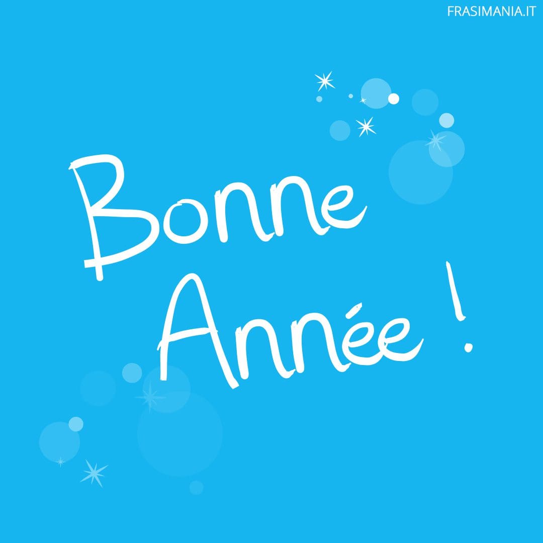Bonne Année !