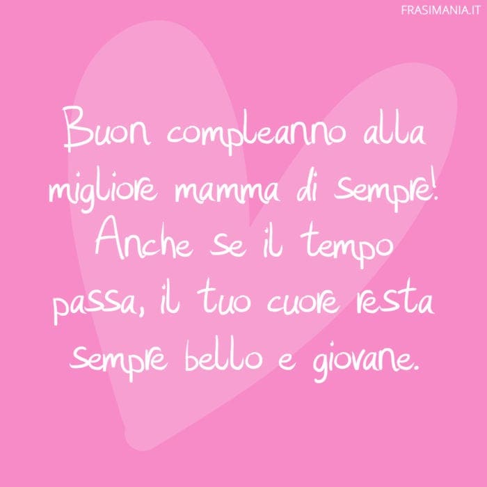 Auguri Di Buon Compleanno Per La Mamma