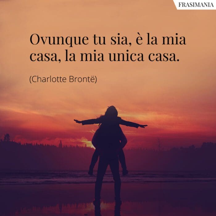 Frasi unica casa Brontë