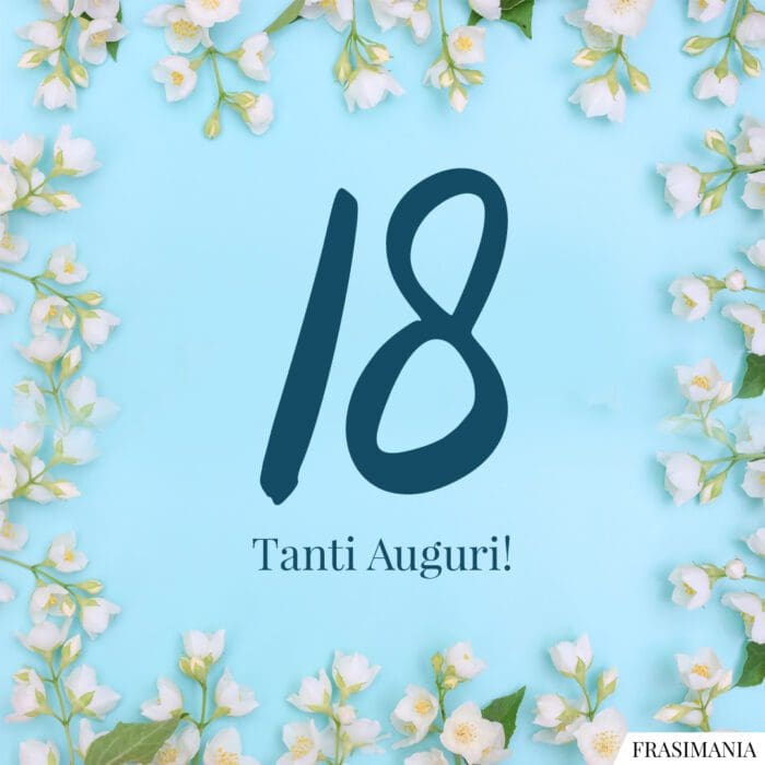 18. Tanti Auguri!