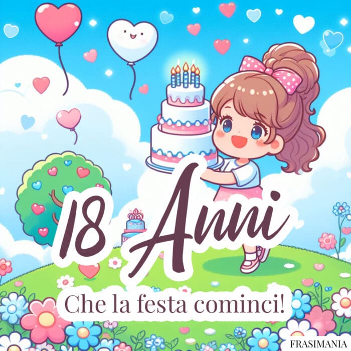 18 Anni. Che la festa cominci!