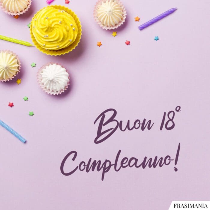 Buon compleanno 18