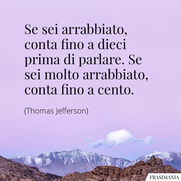 Frasi arrabbiato conta Jefferson