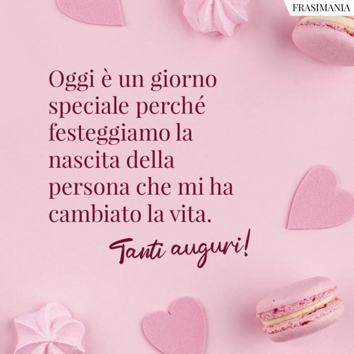 Frasi auguri buon compleanno amore speciale