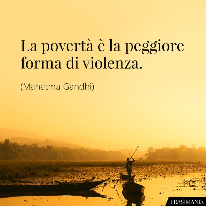 frasi-poverta-violenza-gandhi