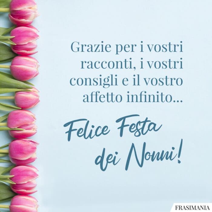 Auguri Festa Nonni grazie