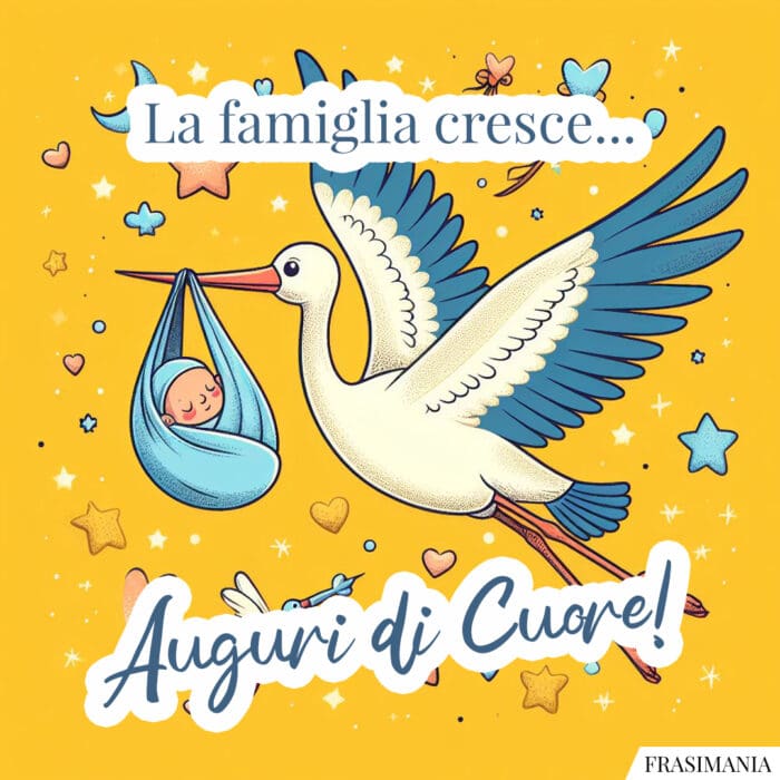 La famiglia cresce... Auguri di Cuore!