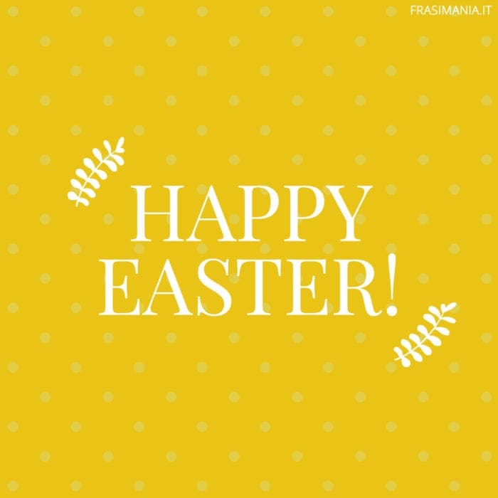 Happy Easter!
